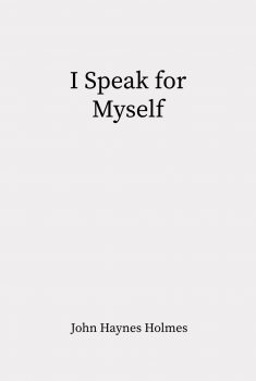 Cover of I Speak for Myself