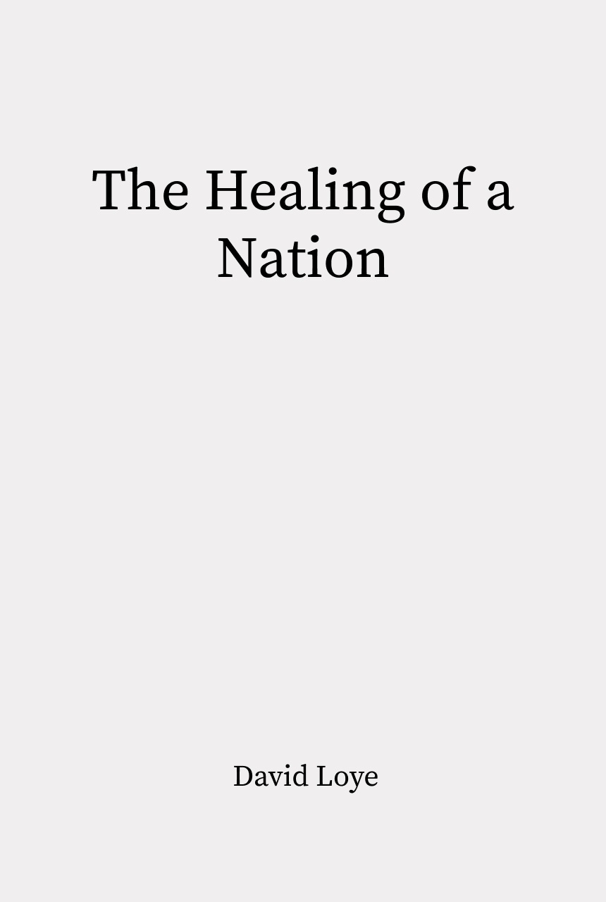 Cover of The Healing of a Nation